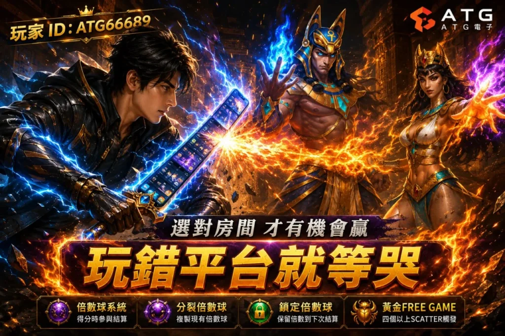 ATG賽特2試玩版展示倍數球與免費遊戲玩法，提醒玩家選對平台與房間的重要性
